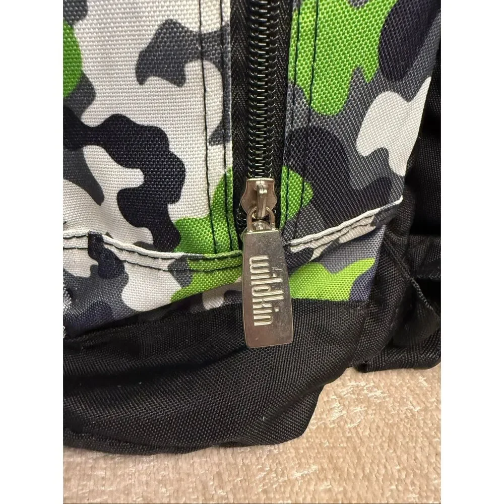 Wildkin Kids' Camouflage Two Compartment Lined Backpack Multicolor